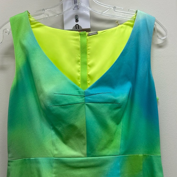 Elie Tahari stretch cotton dress - Picture 3 of 4